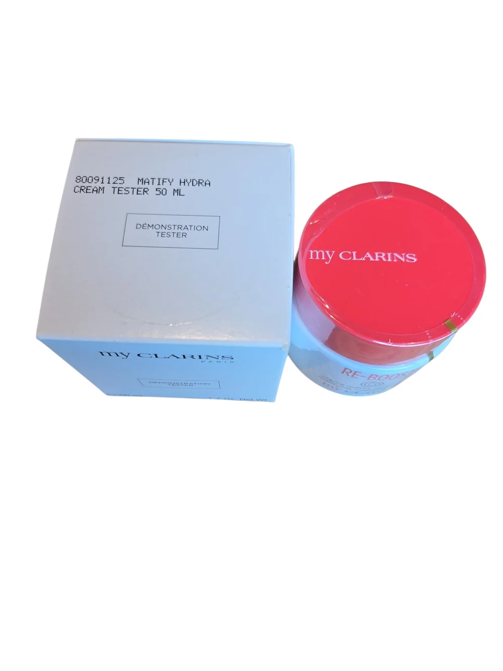 Clarins Re Boost Mattifying Hydrating Cream Tester Sealed Full Size 1.7 Oz 50mL